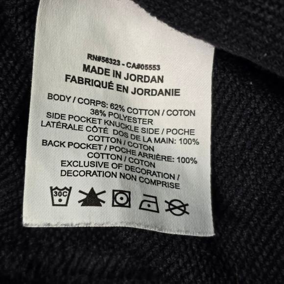 Nike Jordan Jumpman Logo Fleece Shorts Men’s M Black DB1812-010 - Picture 8 of 8